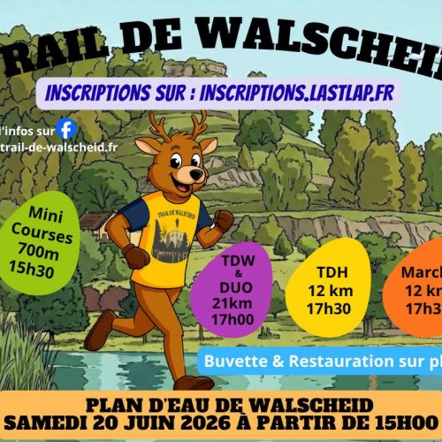 Affiche du trail de Walscheid 2026